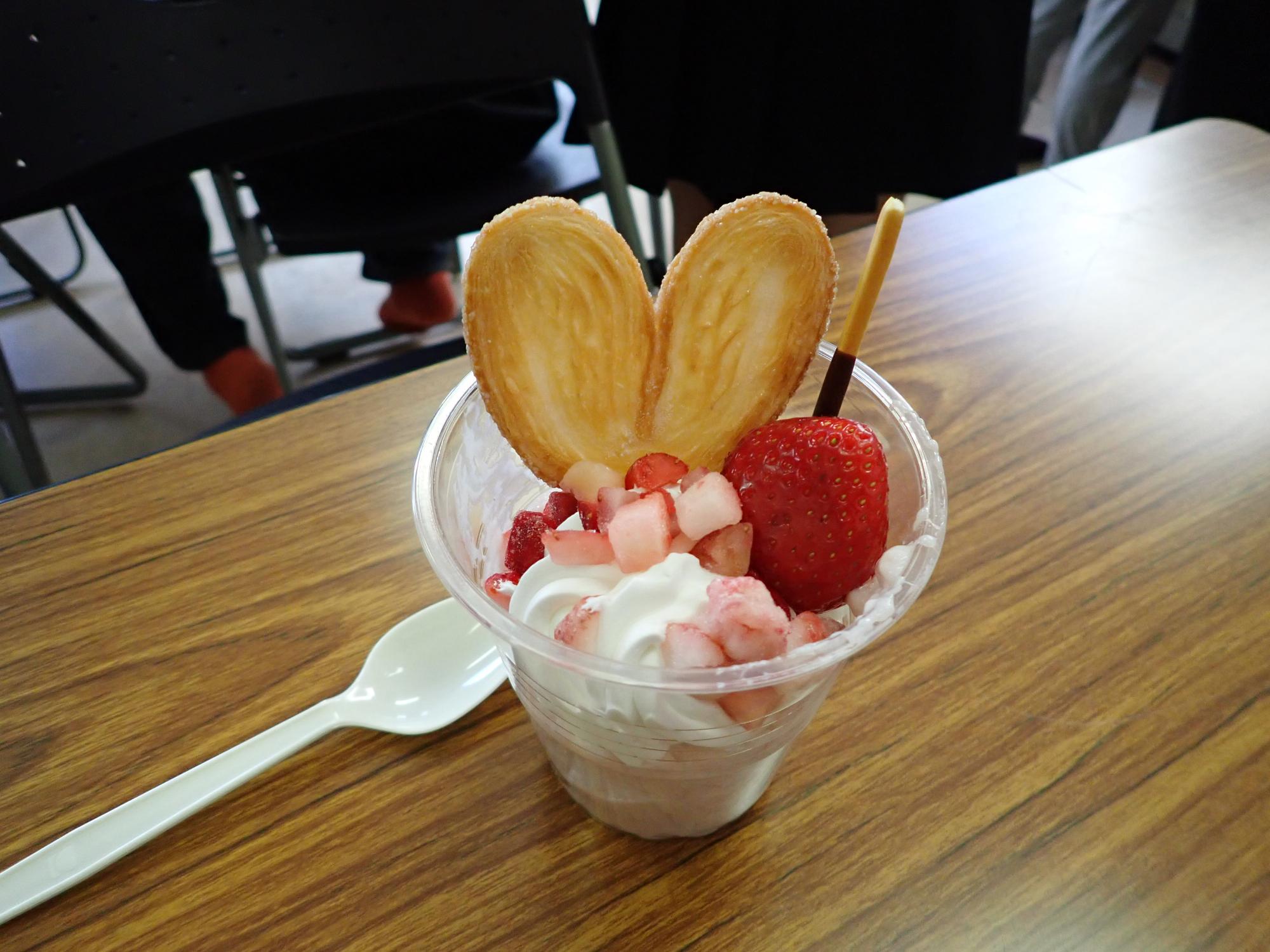 ミニパフェ完成！