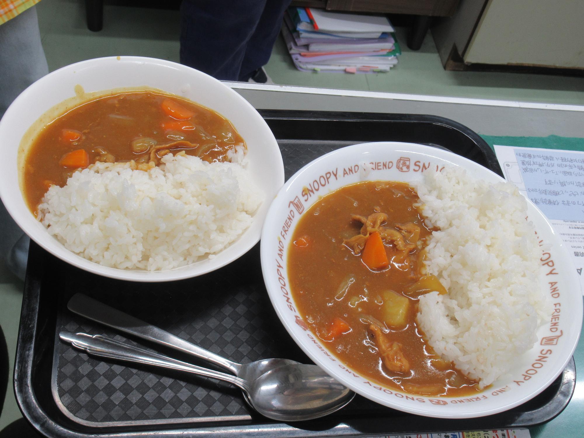 カレーライスの写真