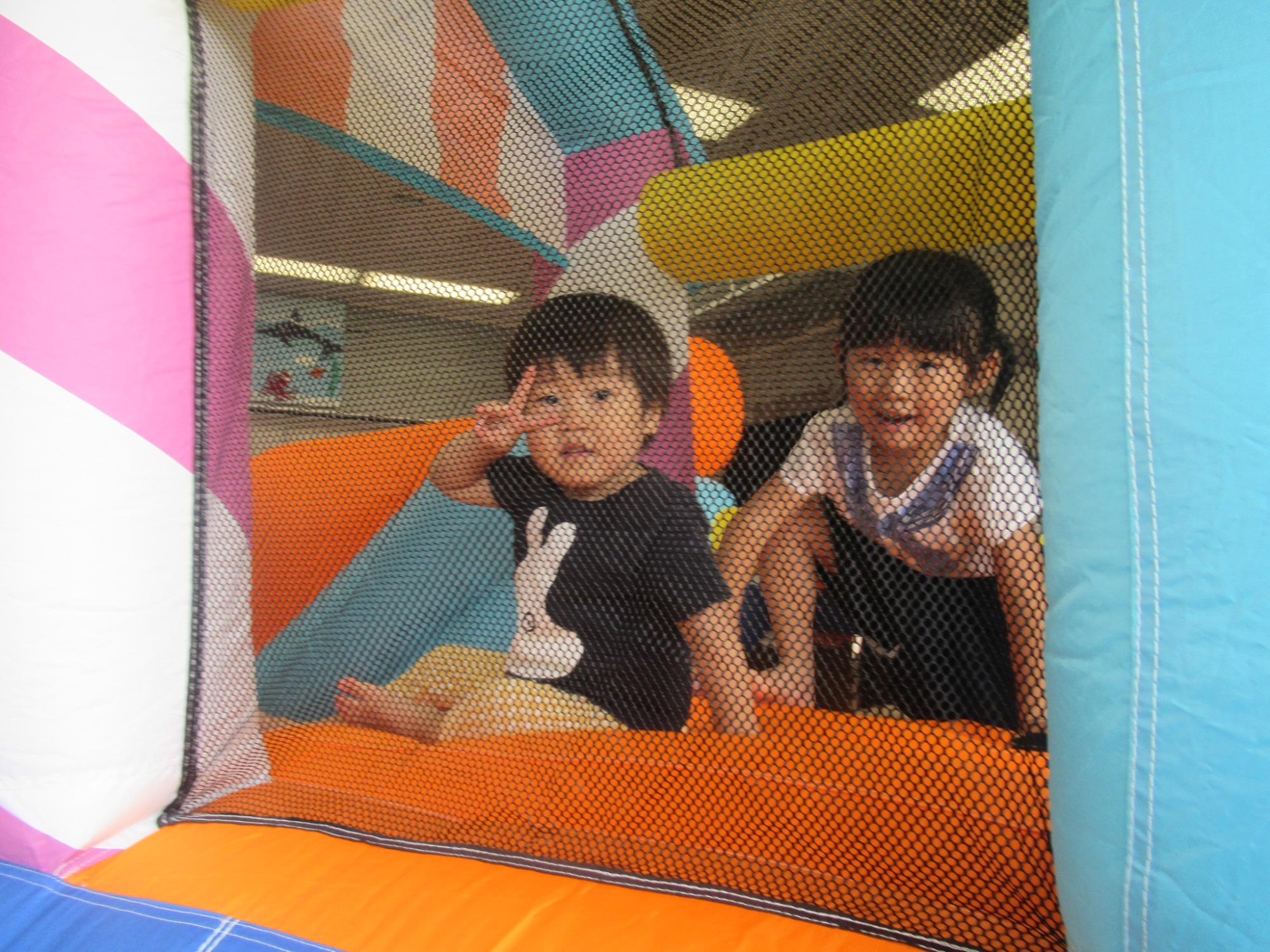 エアー遊具の写真