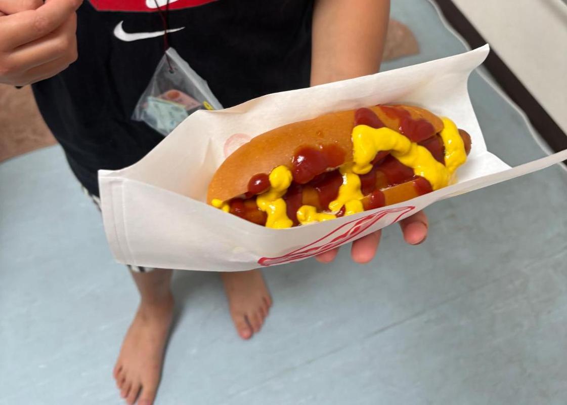ホットドッグの写真