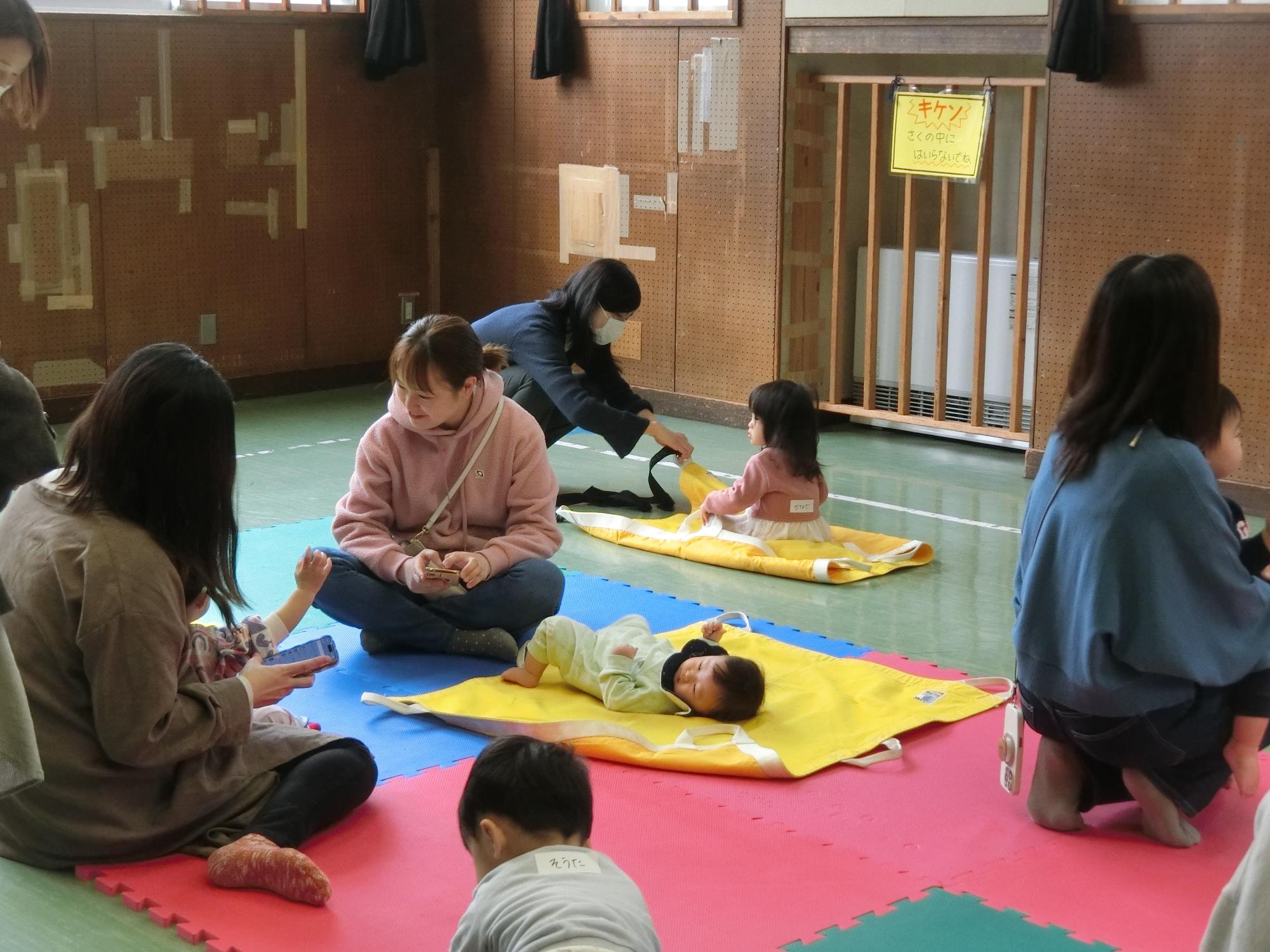 参加者同士でお話ししている様子