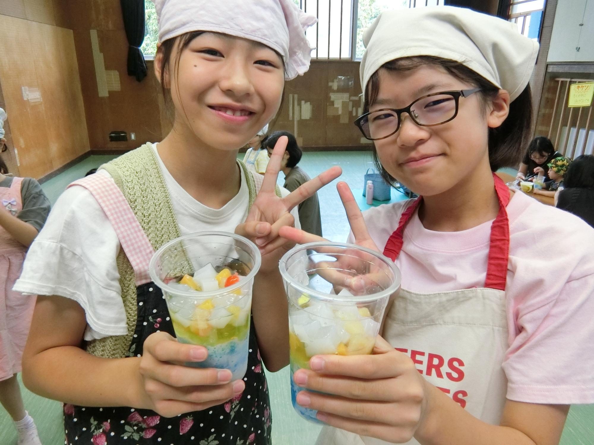 ハロハロかき氷をたべよう！