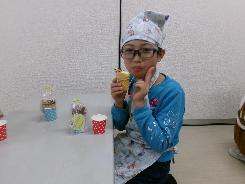 食べている様子