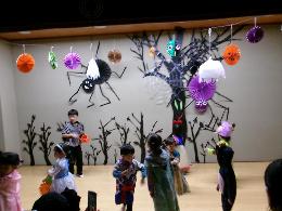 いこいの家のハロウィン装飾