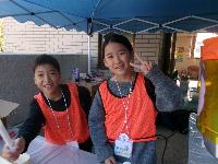 わたあめブースの子ども実行委員