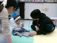 おもちゃで遊びながら沢山お話もしました。