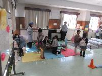 工作ブースの様子写真