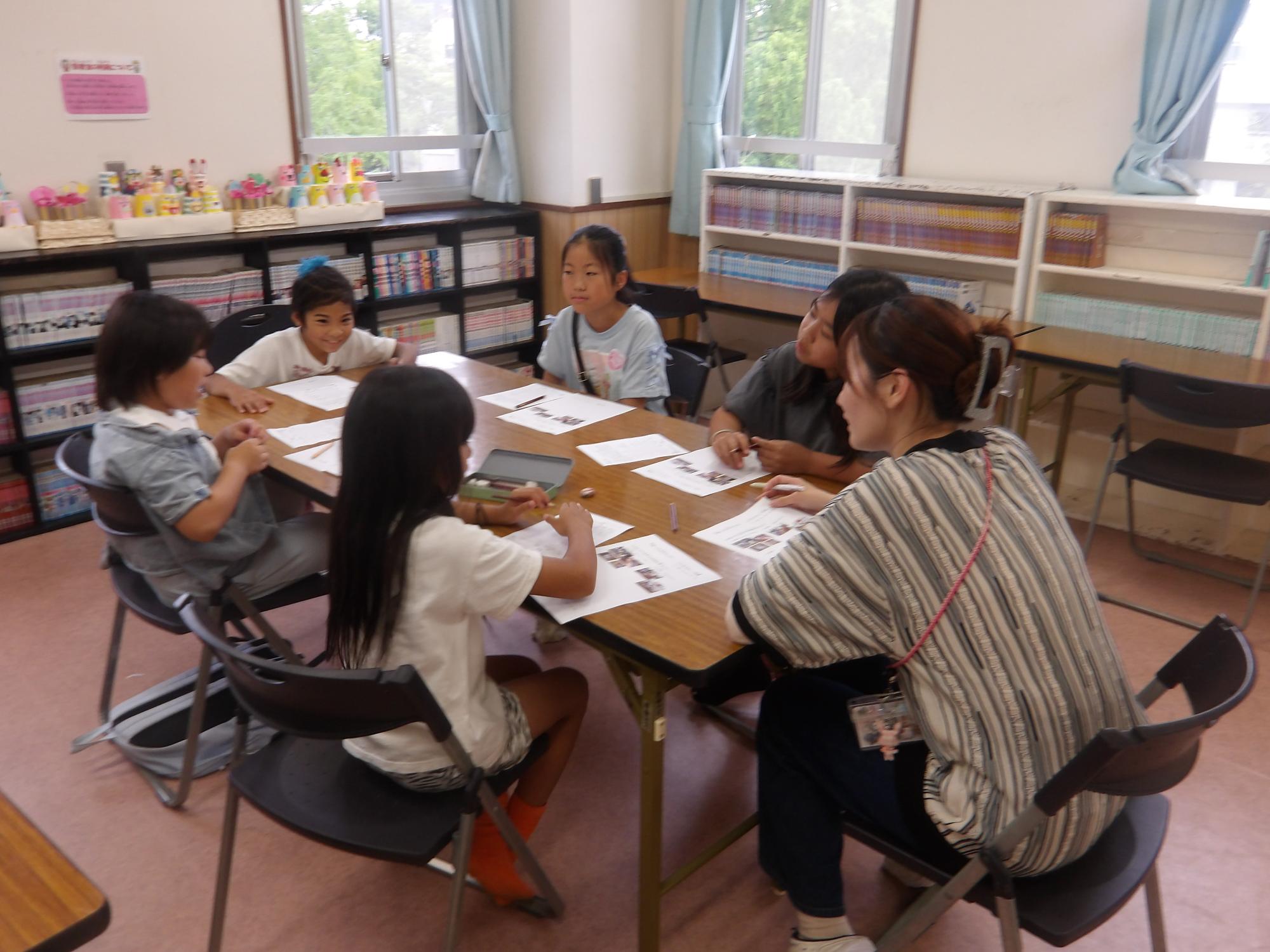 子ども運営会議の様子