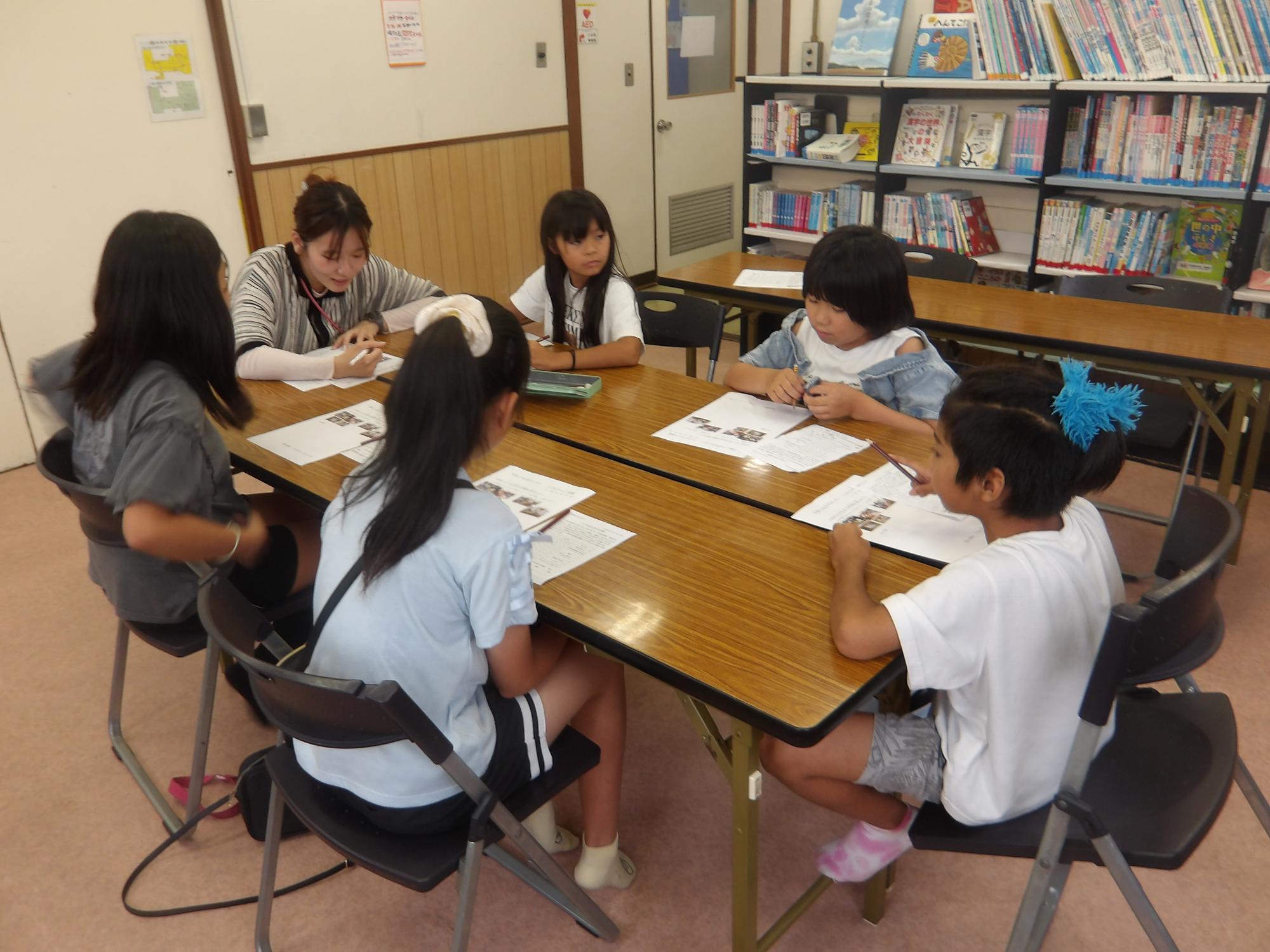 子ども運営会議の様子