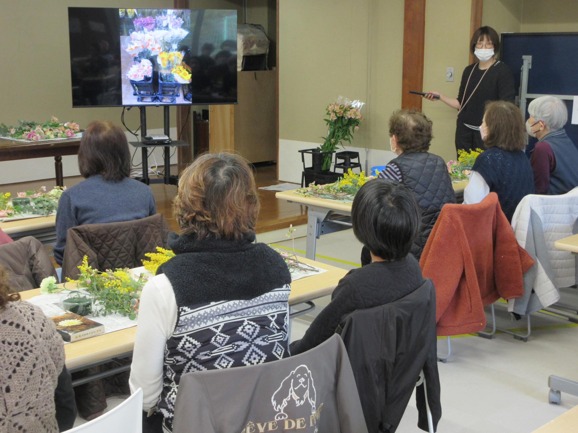 エコフラワーアレンジメントの写真