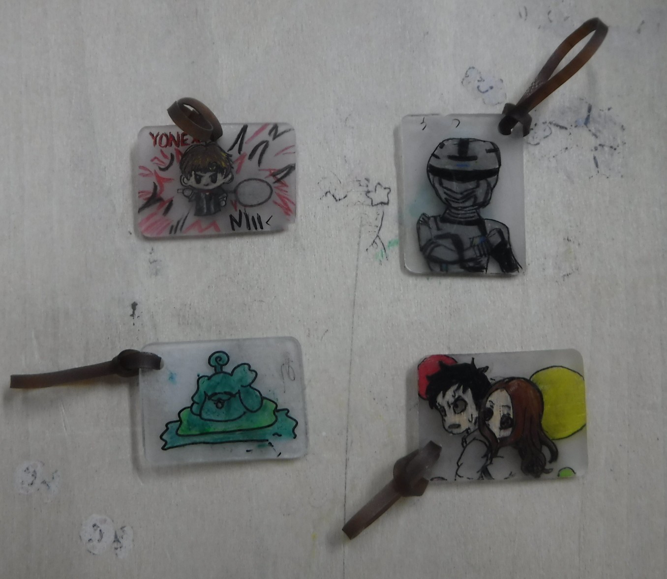 完成した作品の写真