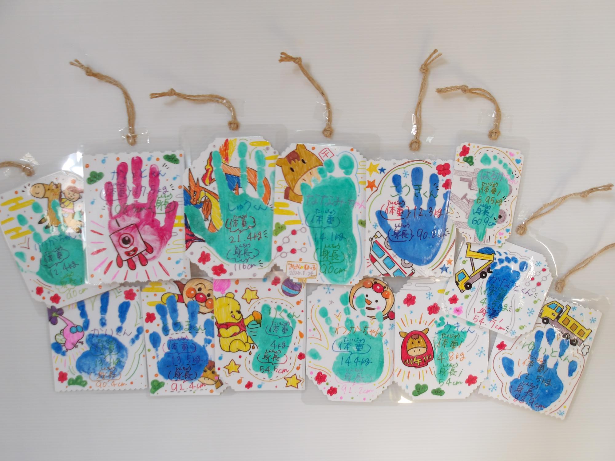 完成した作品の画像