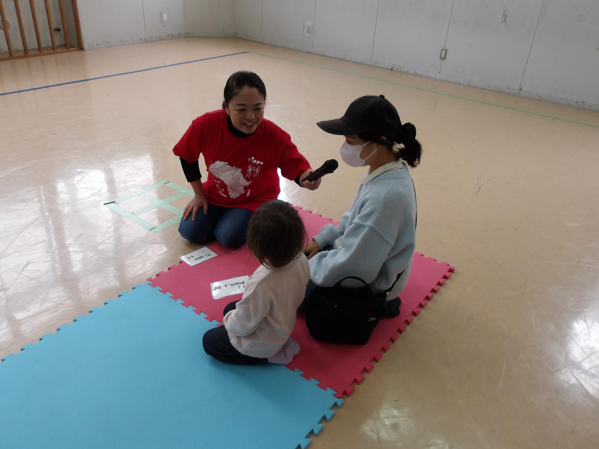 読み聞かせの様子