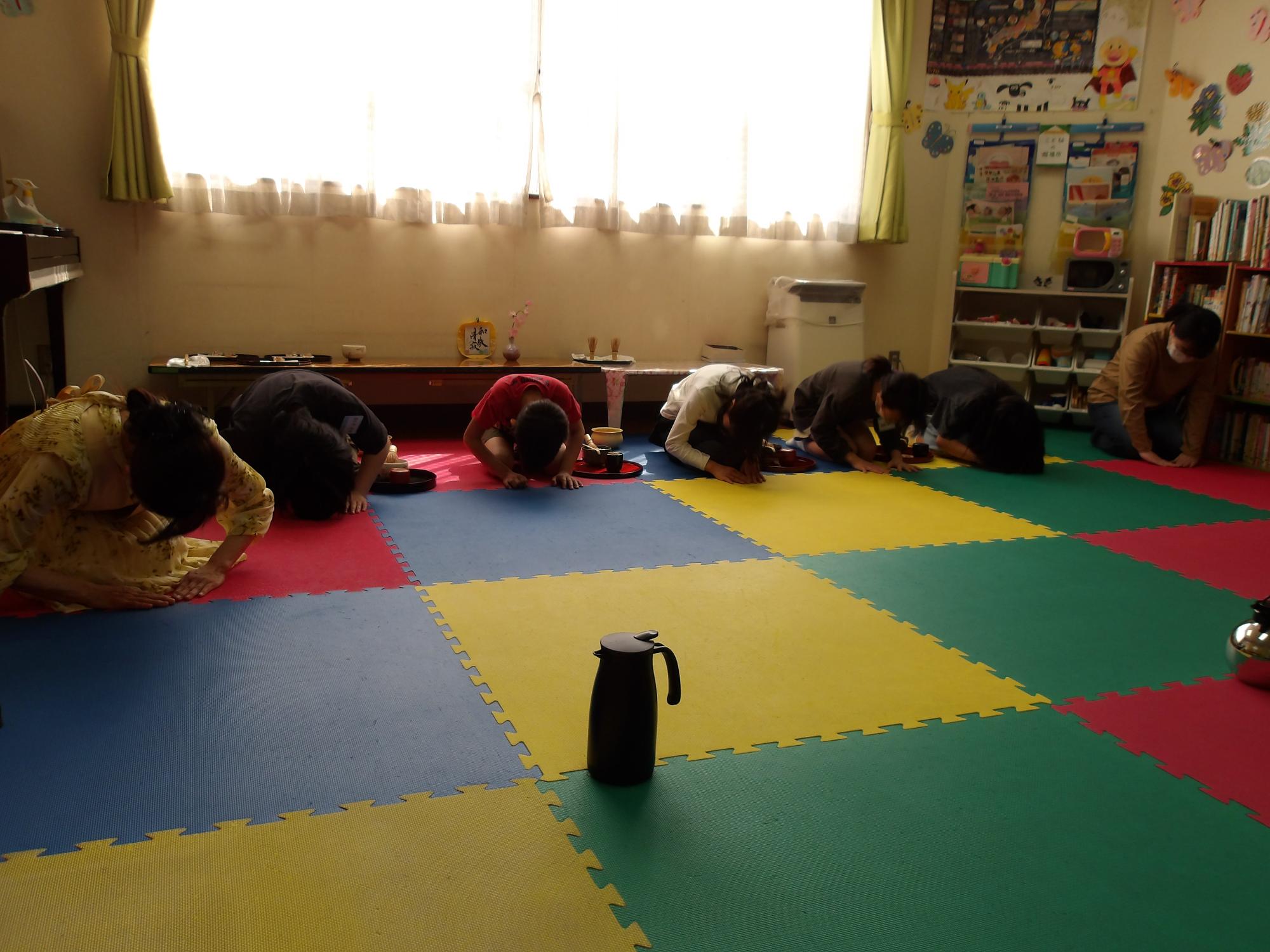 お点前披露会の様子