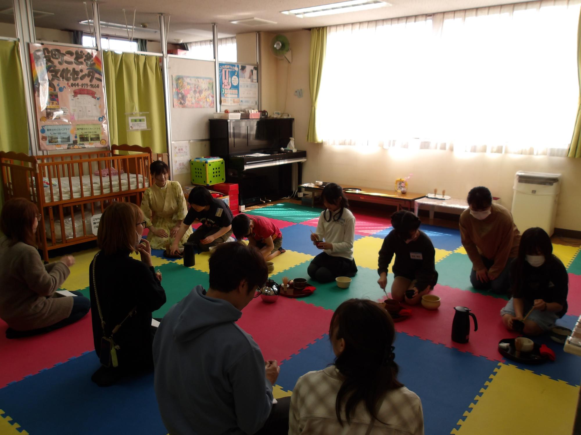 お点前披露会の様子