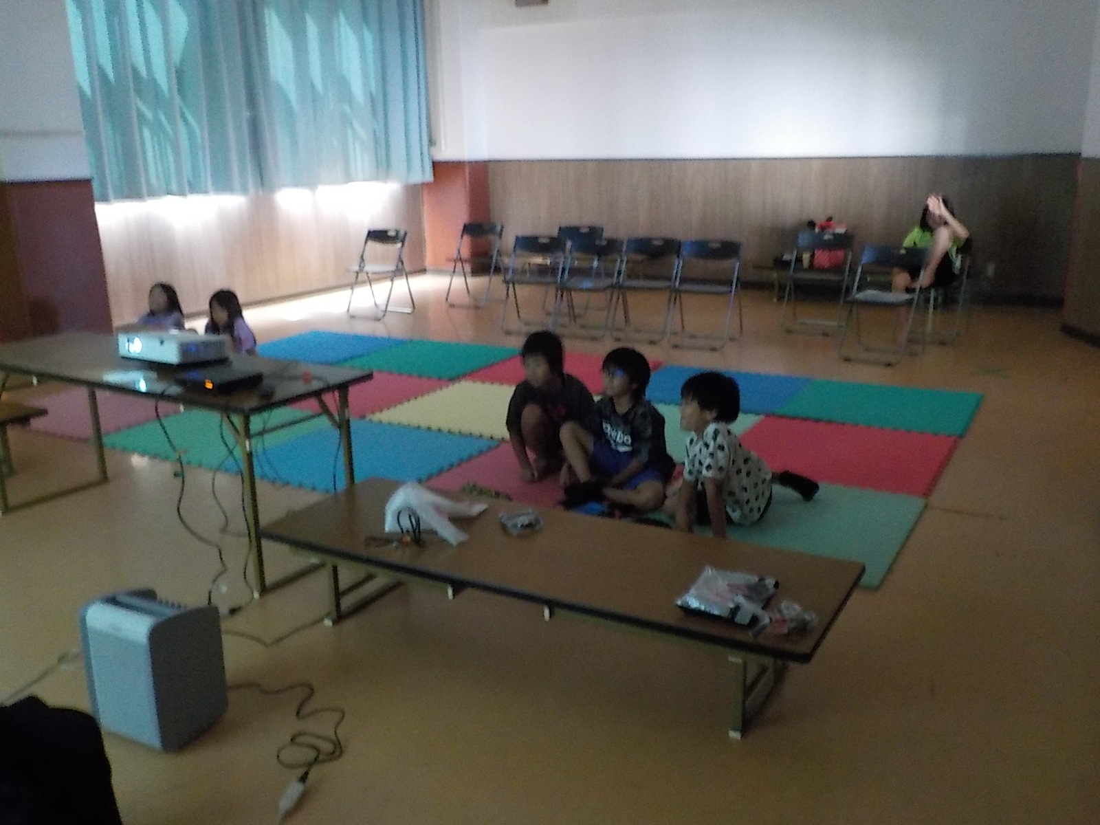 シネマを鑑賞している写真