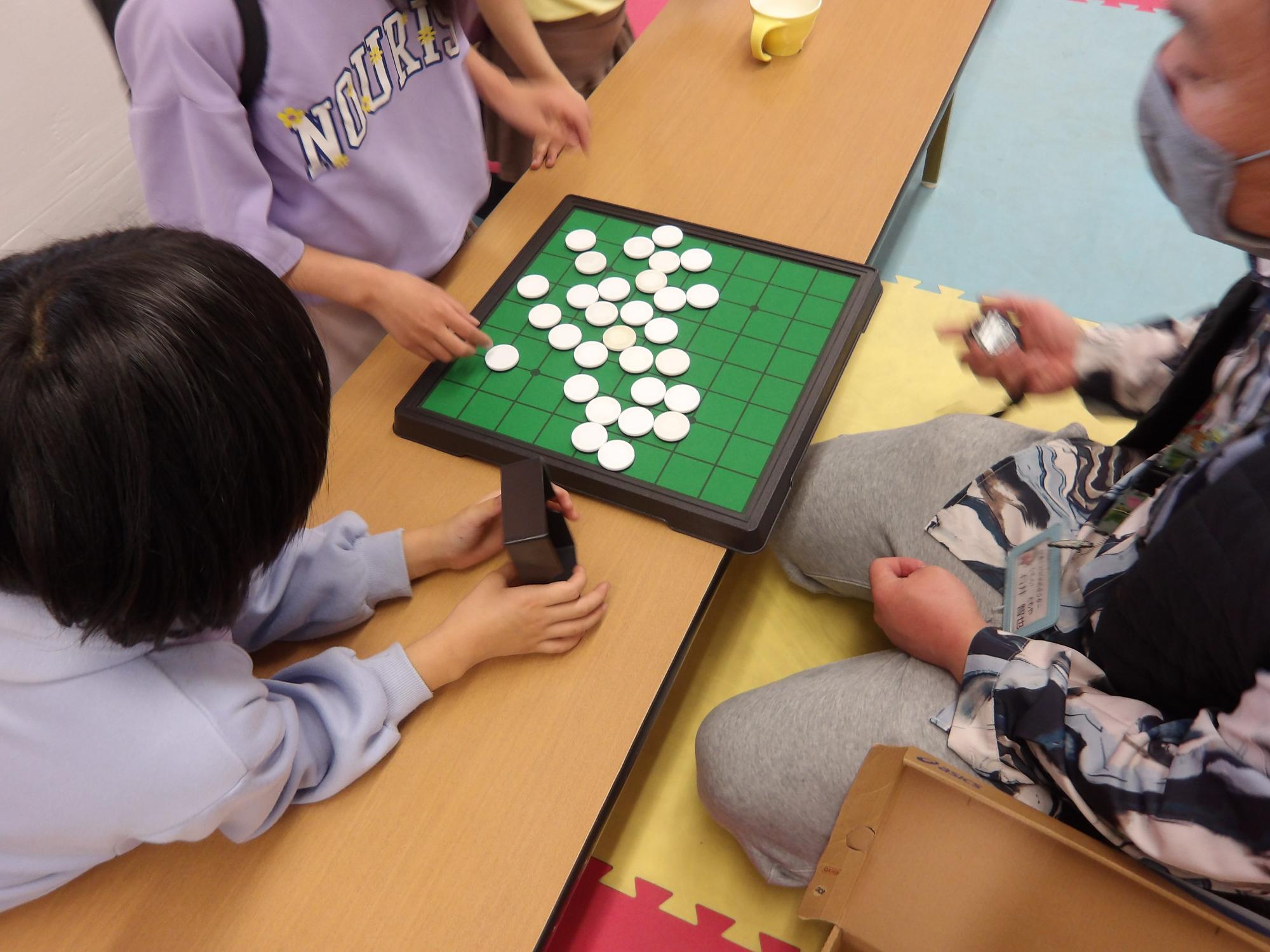 チャレンジをしている様子の写真