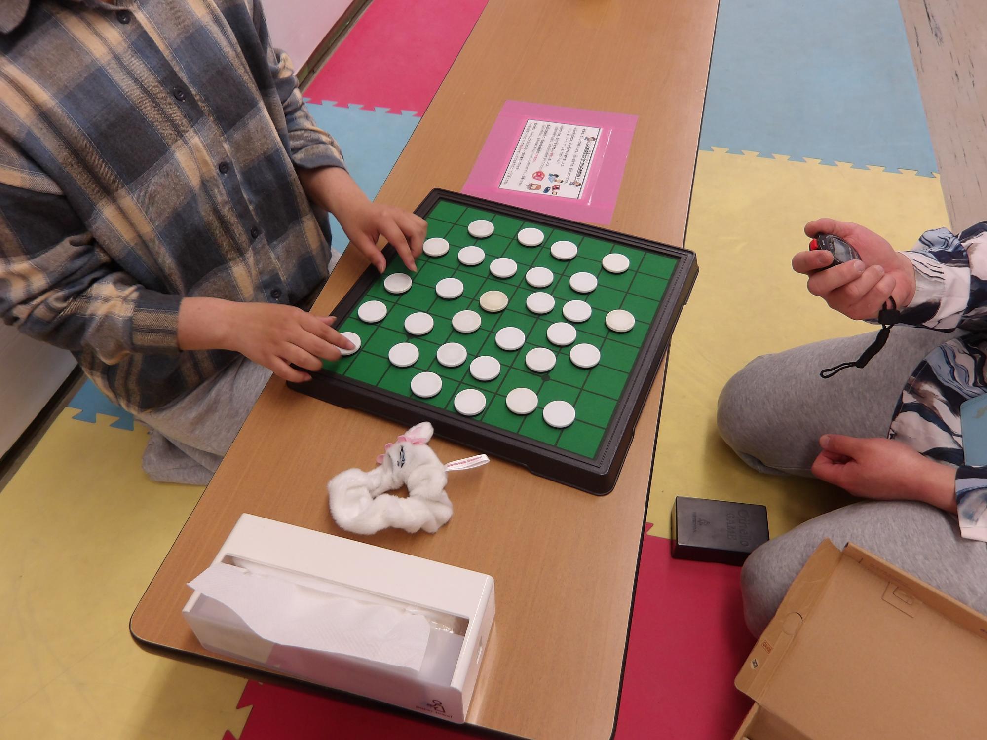 チャレンジをしている様子の写真