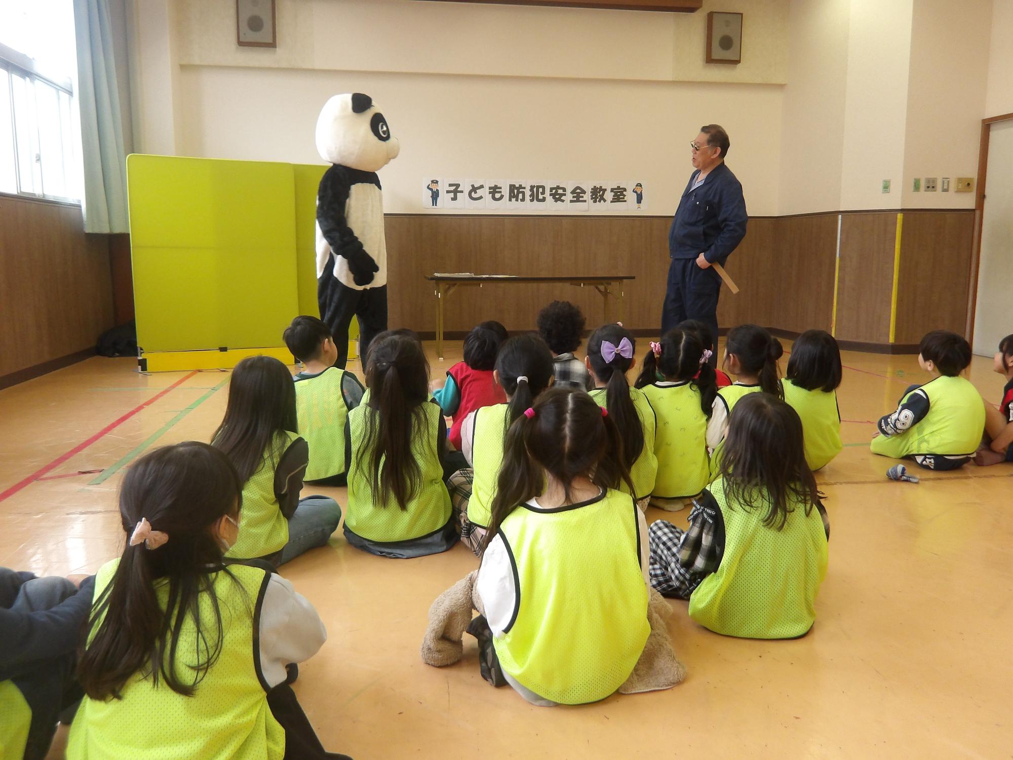 寸劇をしている様子の写真