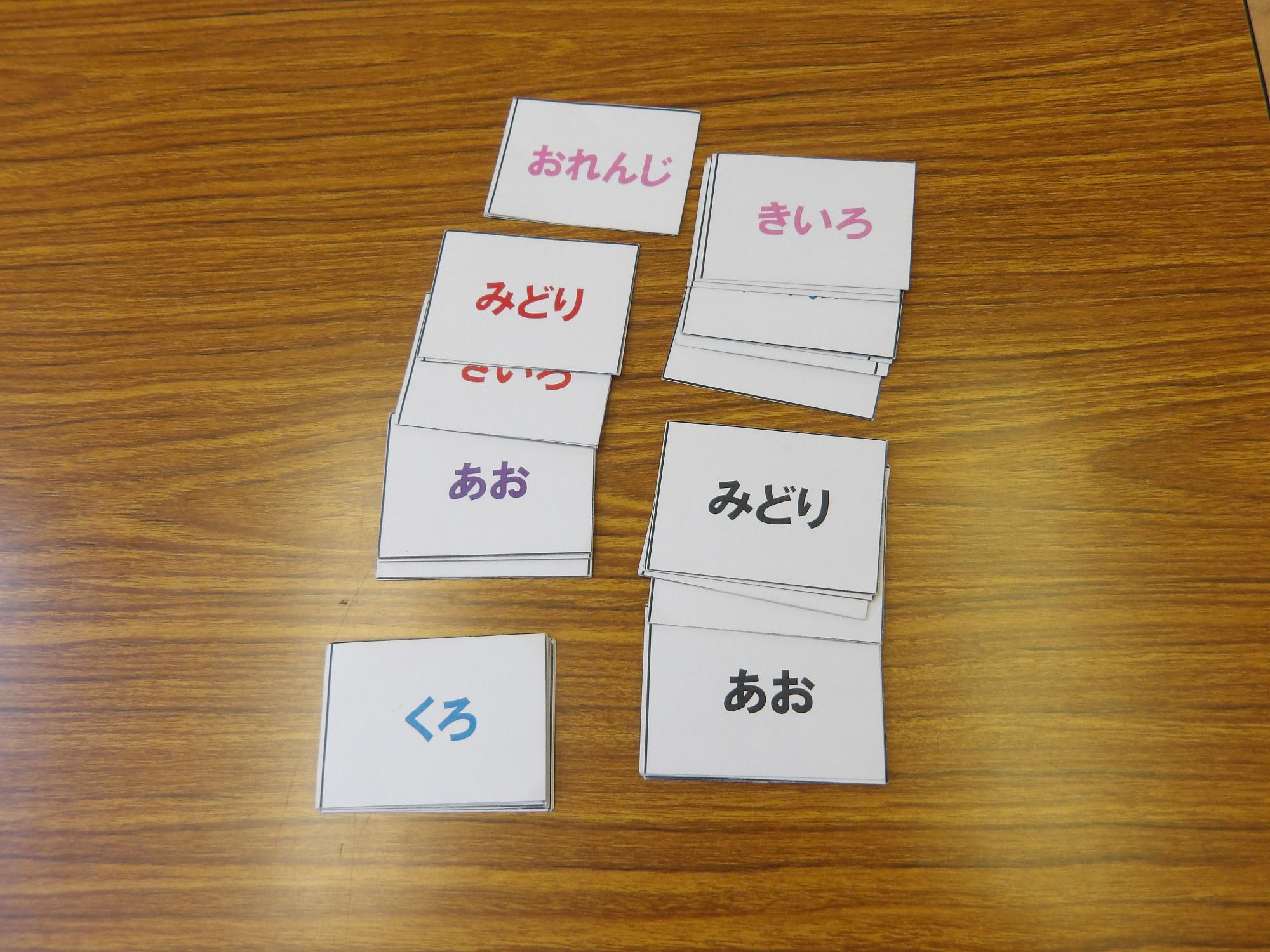 チャレンジで使った道具の写真