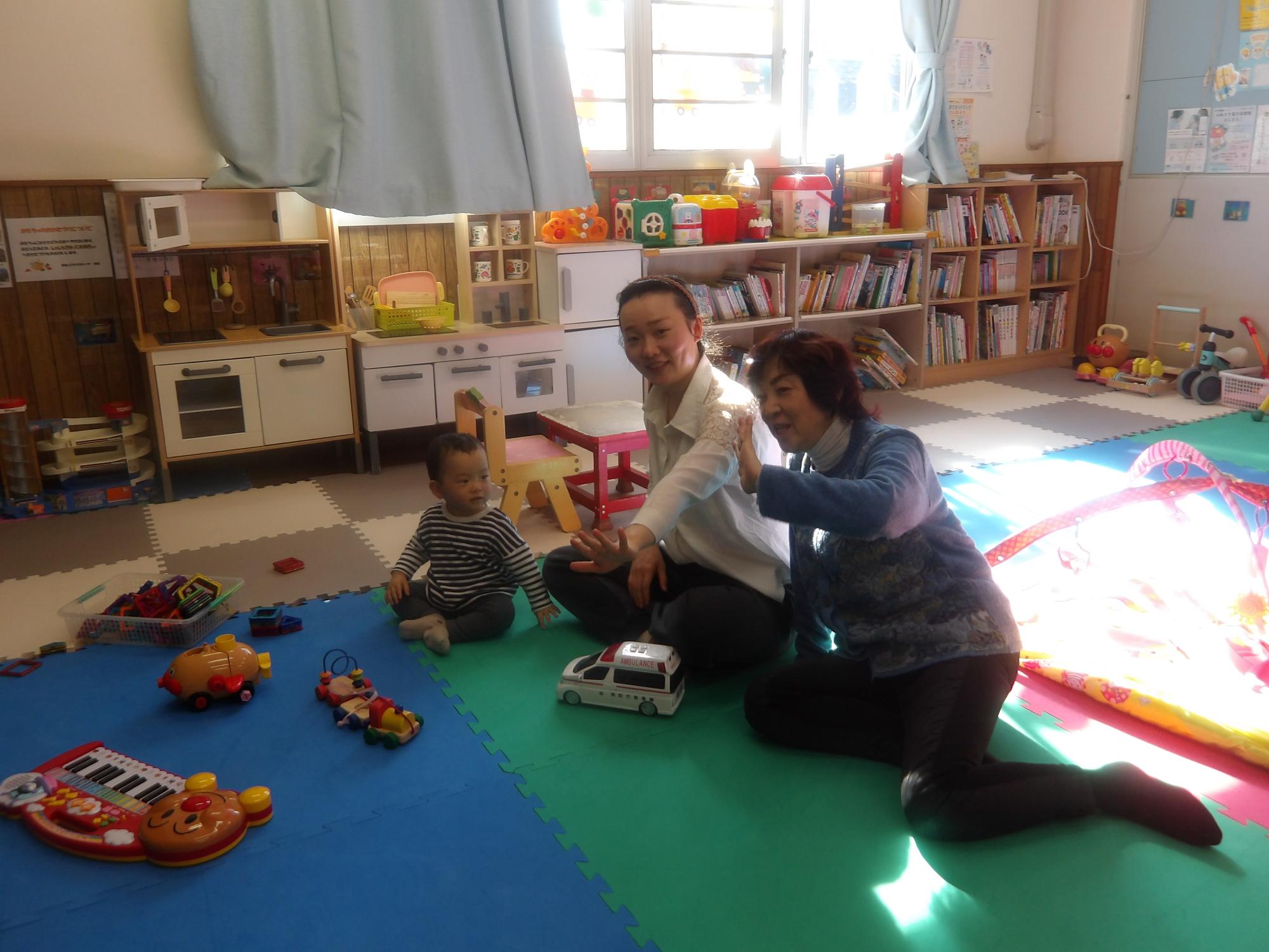 相談会をしている様子の写真