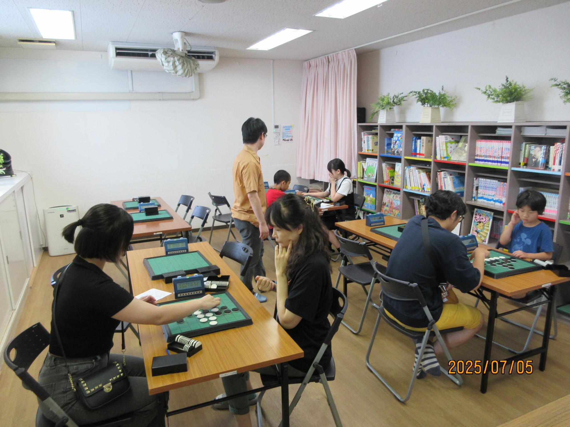 2025年7月_オセロ大会の様子