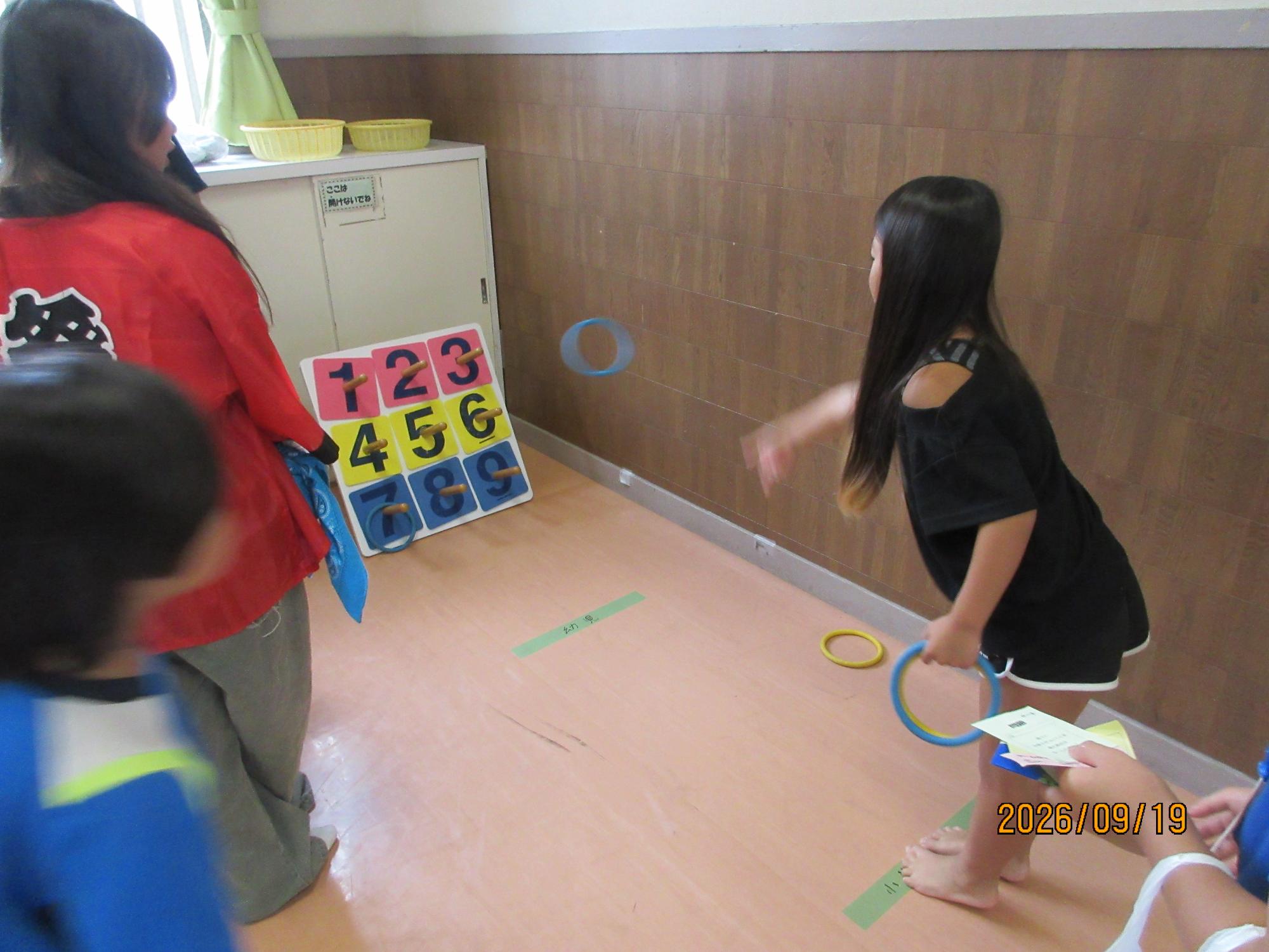 こどもWAKKA作戦で遊んでいる様子