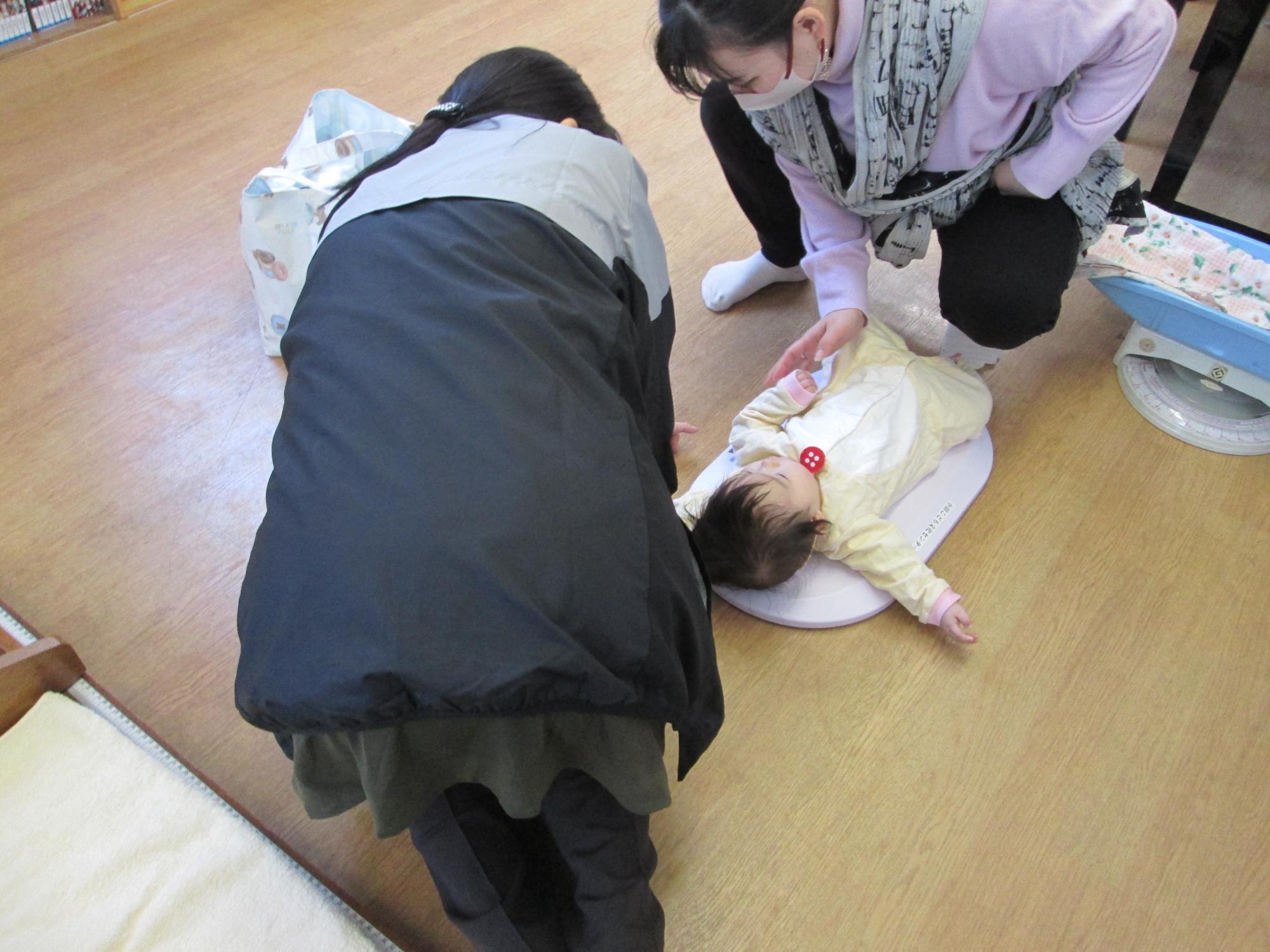 2025年度3月_ひよこ測定会の様子1
