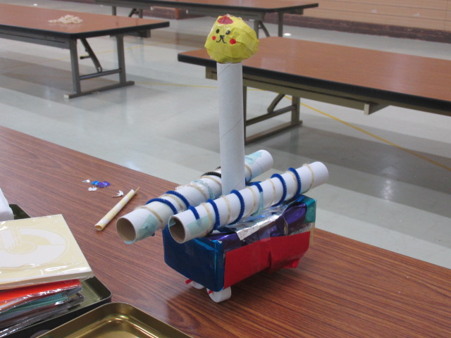 完成した作品の写真