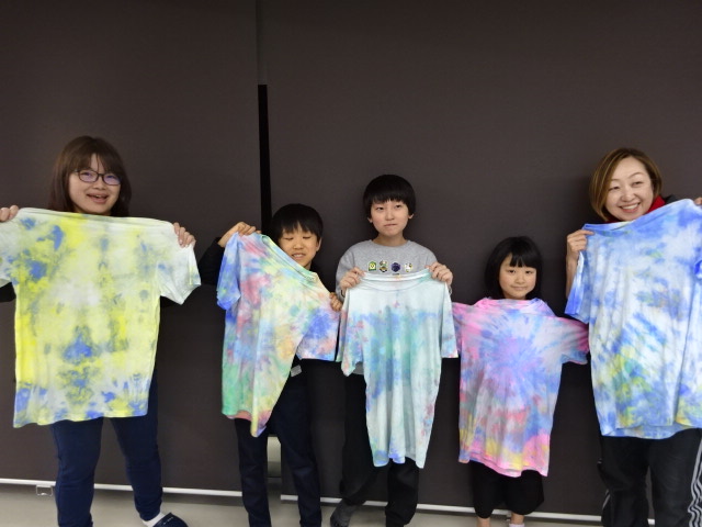 完成したオリジナルTシャツ