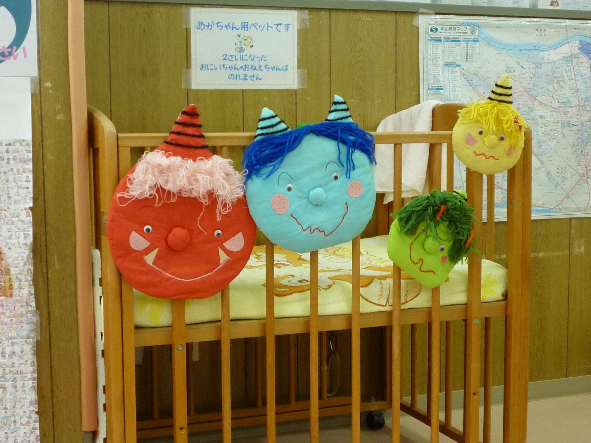 手作りの色鬼たちの写真