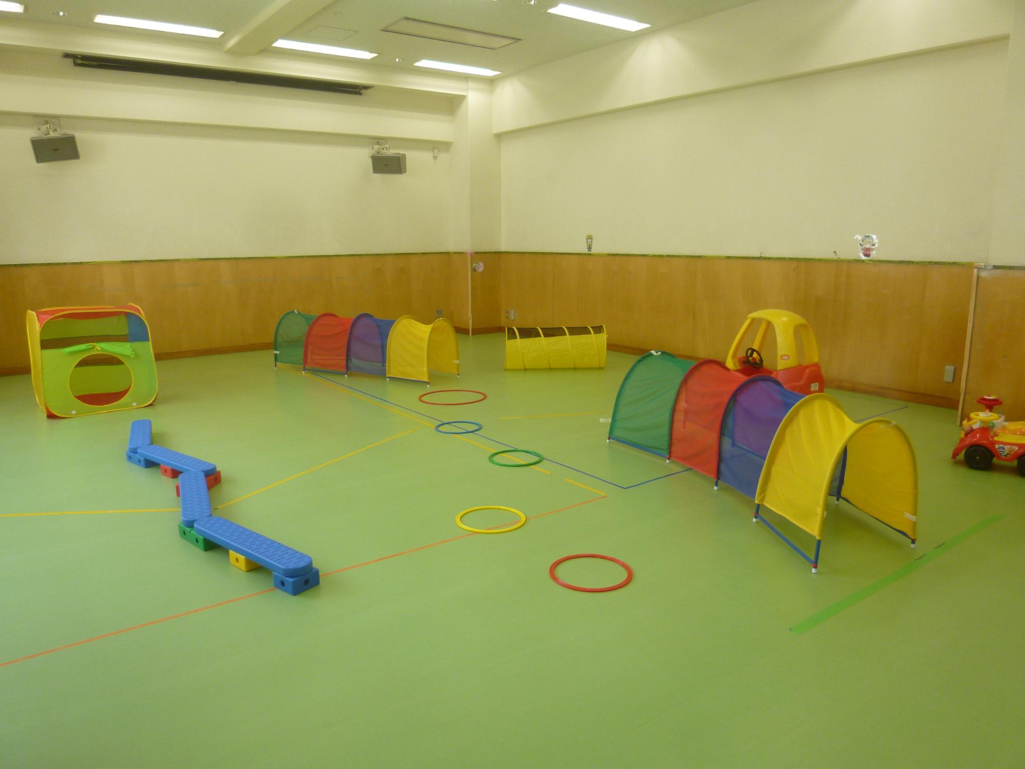 ちびっこぶんぶん広場の全体の様子