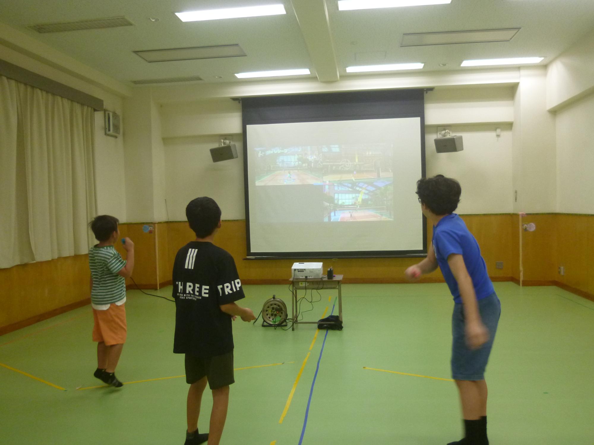 eスポーツで遊んでいる様子