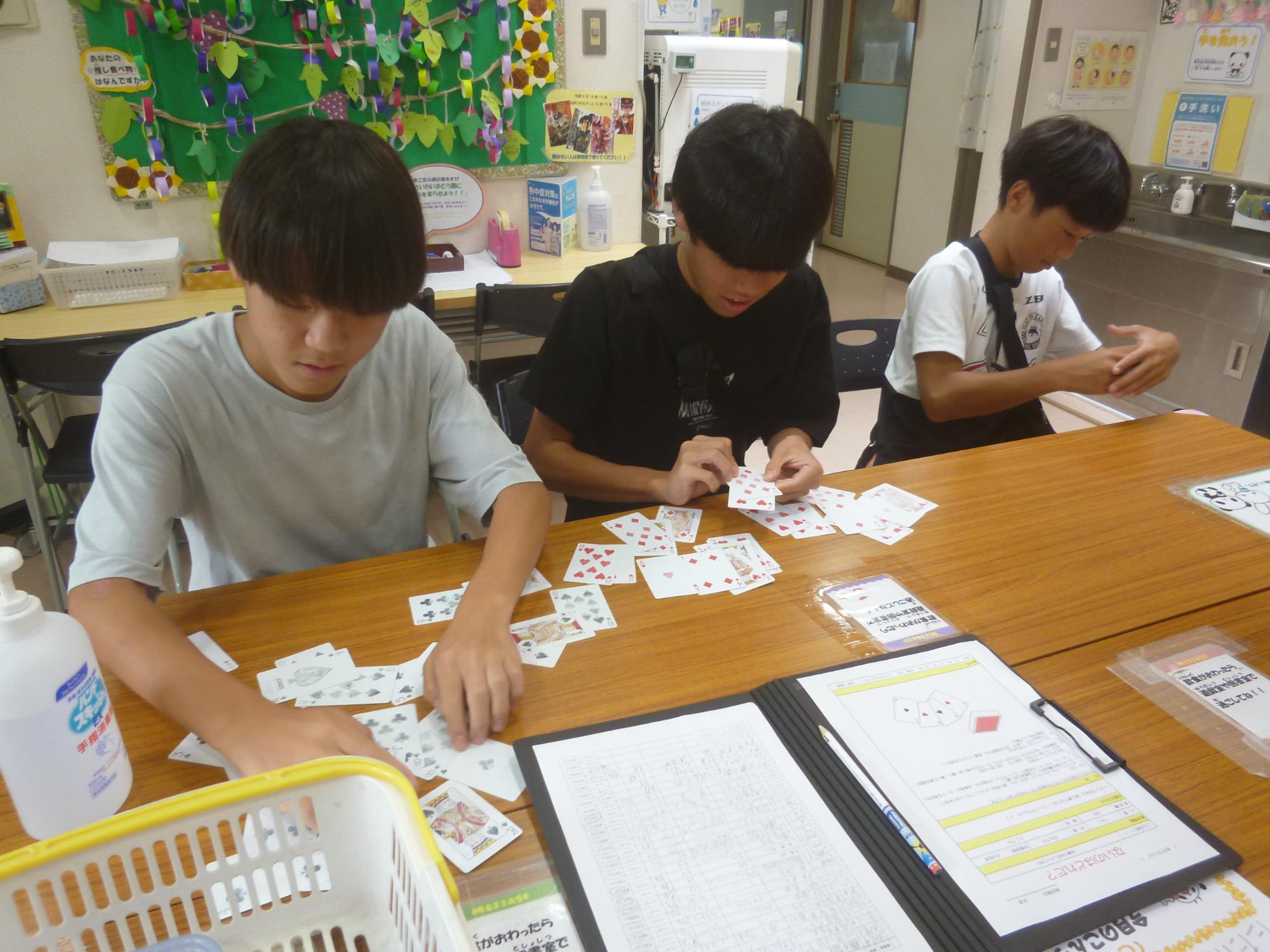 中学生もチャレンジ