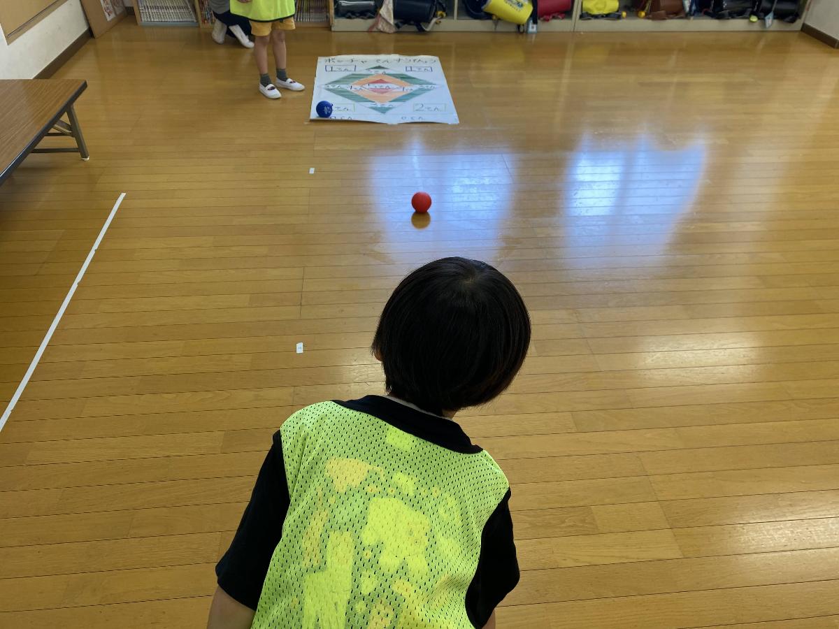 西御幸小学校わくわくプラザボッチャ大会