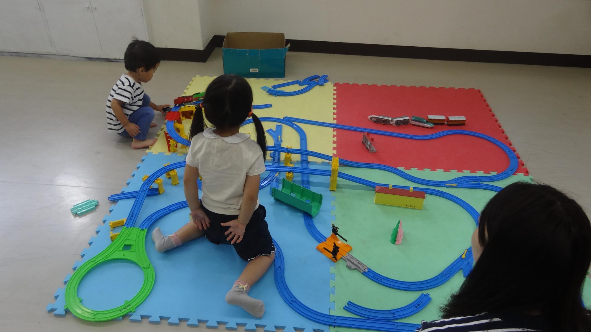 南加瀬ミニ遊園地の様子