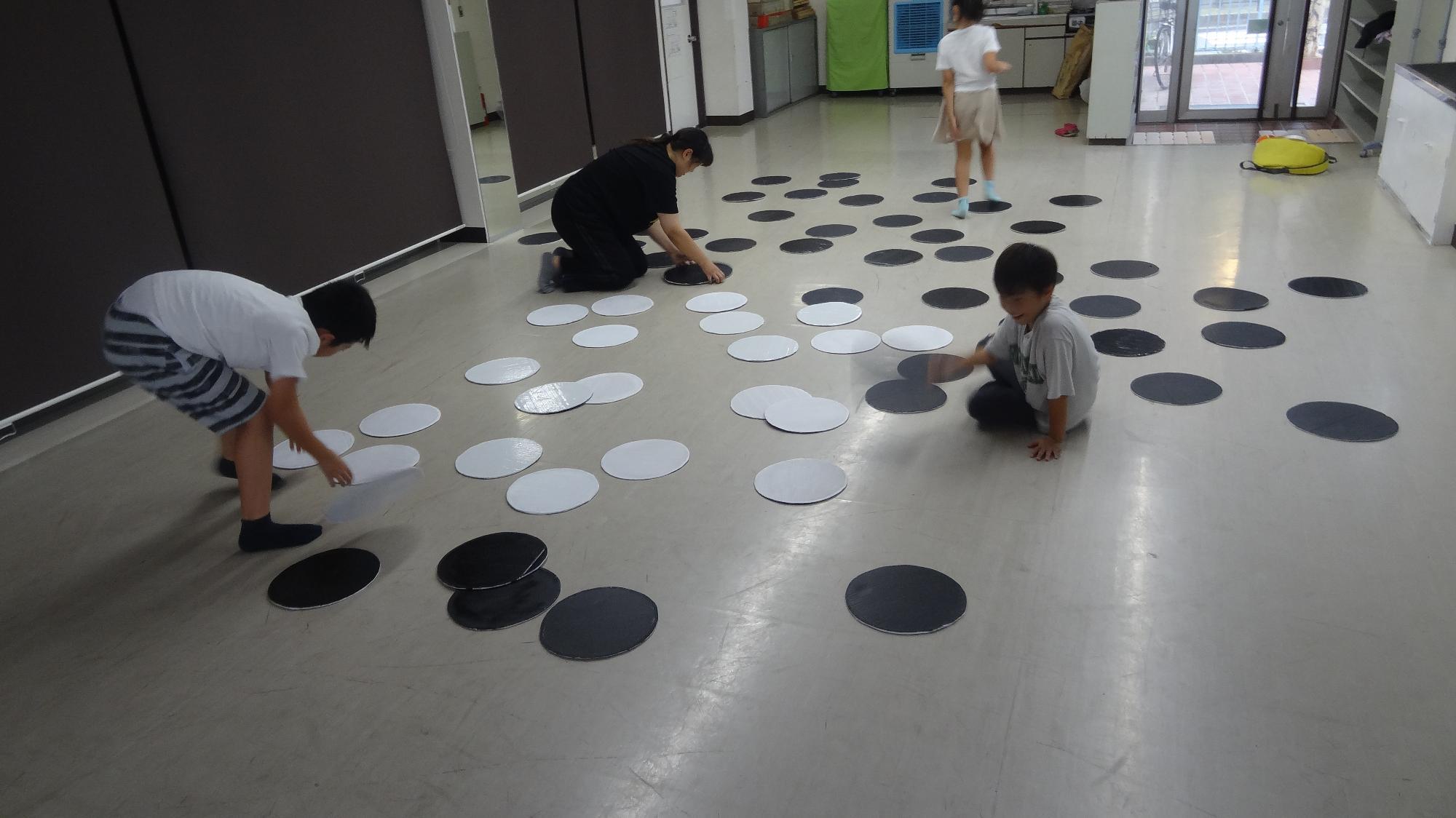 オセロ返しの様子