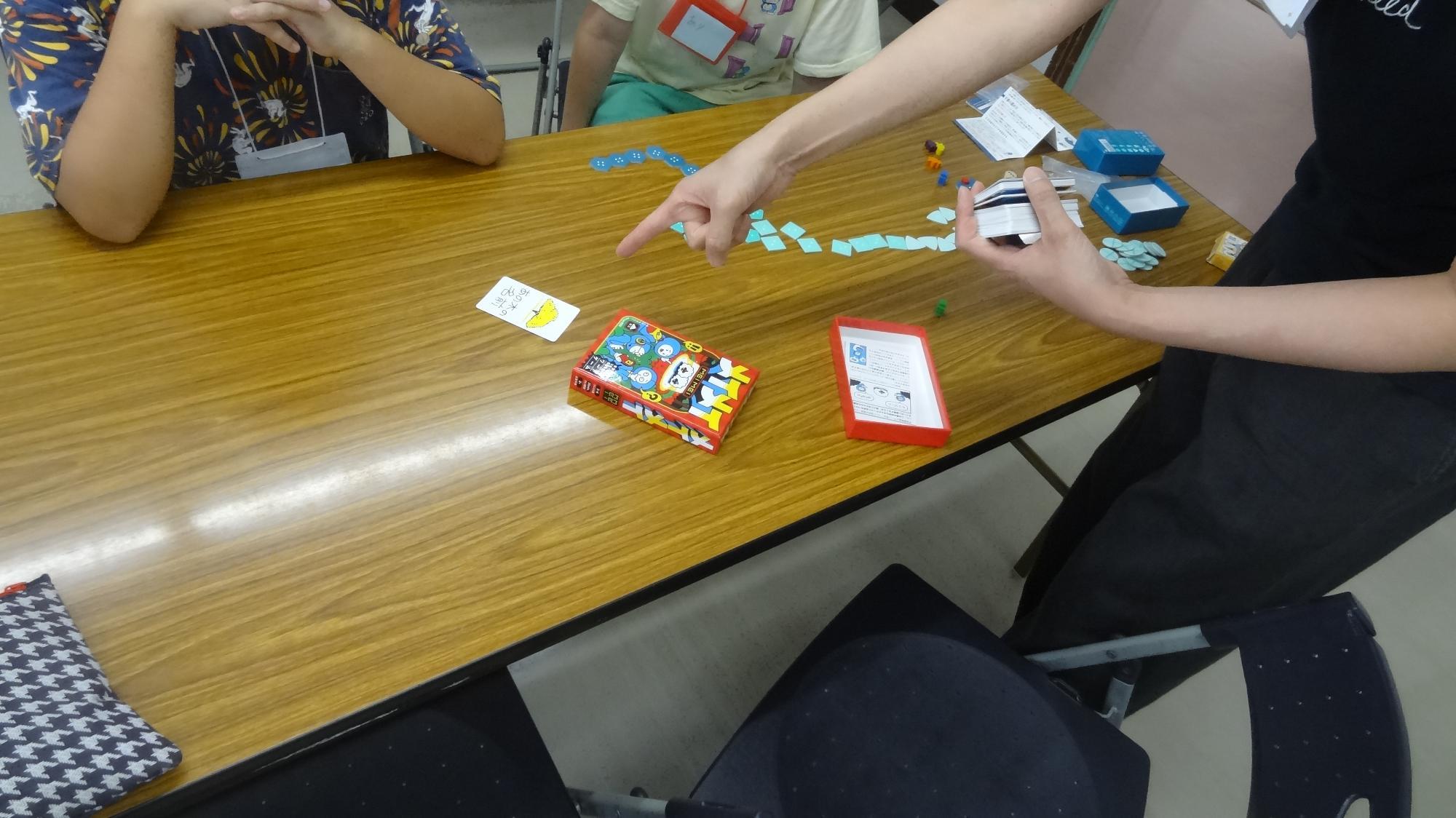 ボードゲーム教室の様子