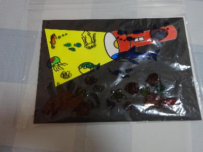 完成した作品の写真