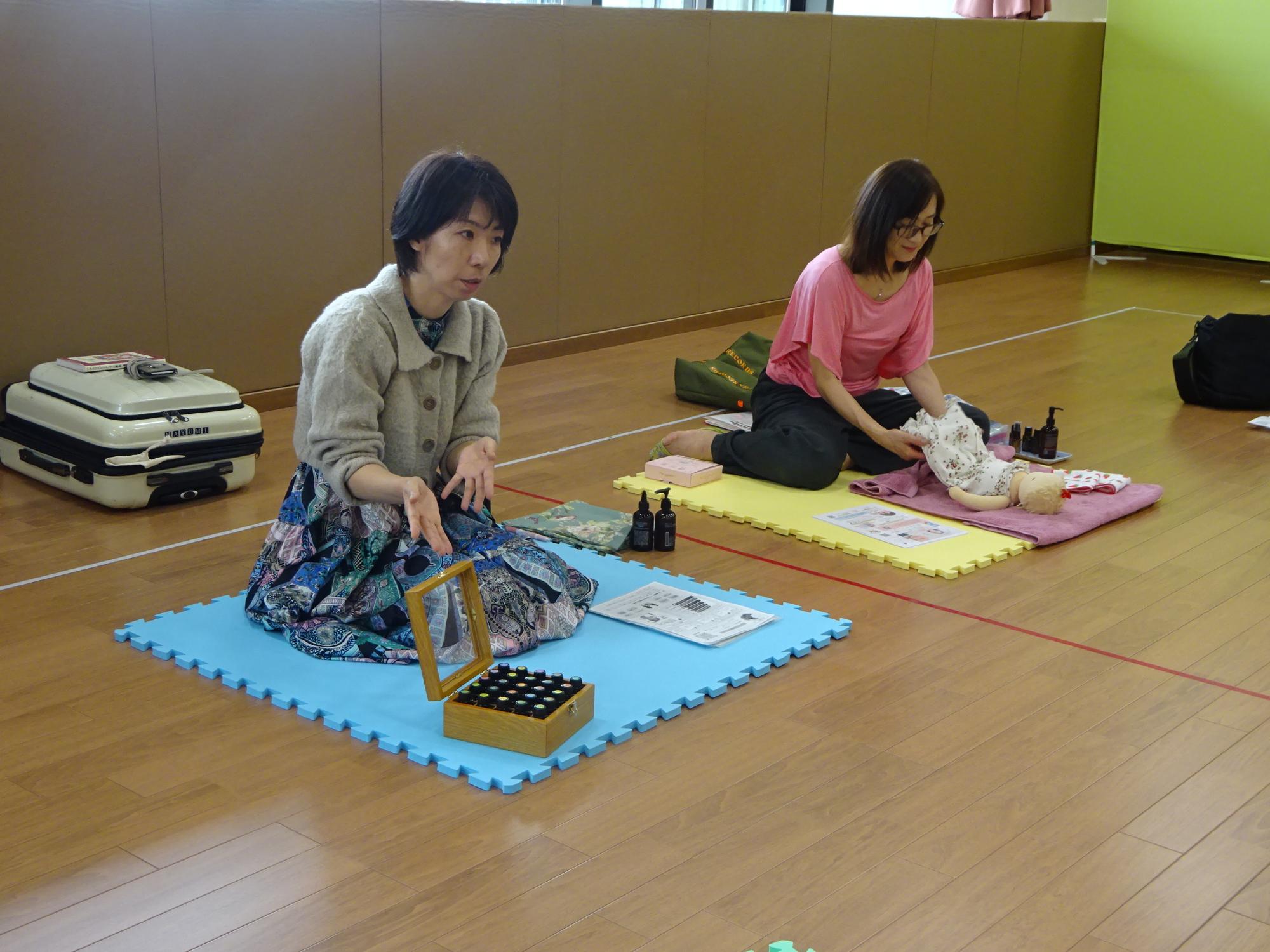 タッチケアの講師の写真