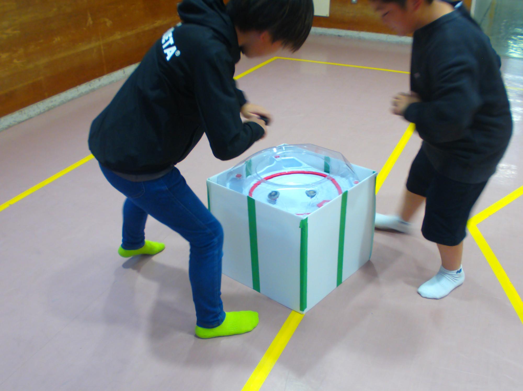 ベイブレードの日の様子1