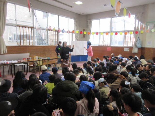 ビンゴの様子の写真