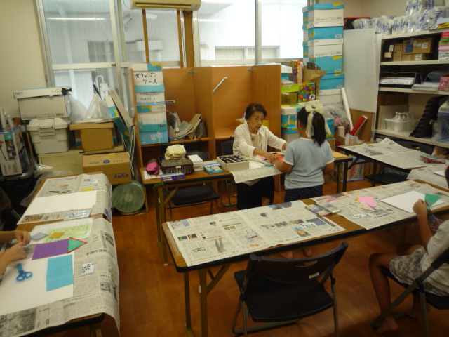 美術クラブ全体の写真