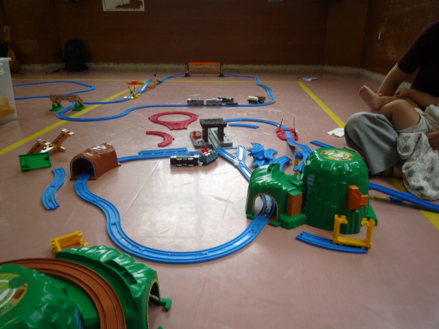 MARUCOプラレールの様子の写真1