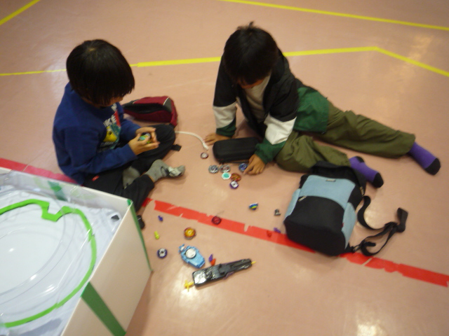 ベイブレードの日の様子の写真