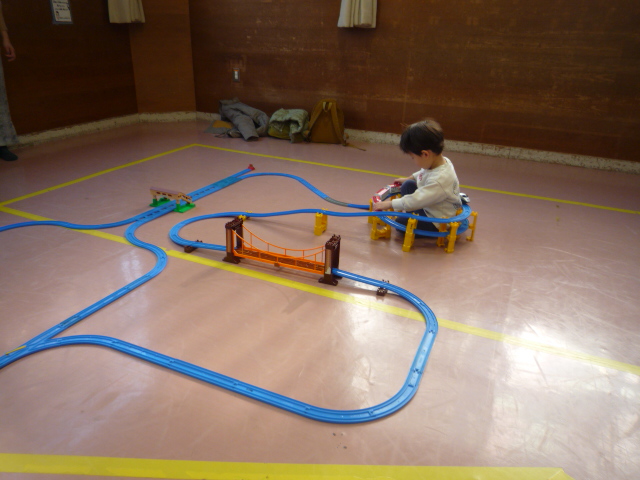 MARUCOプラレールの様子の写真1