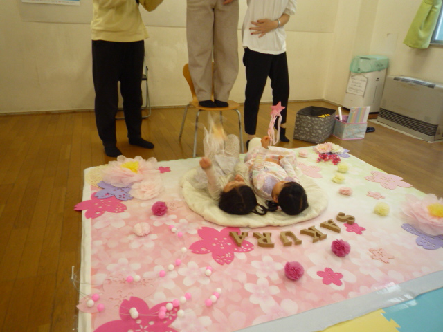 おひるねアートの様子の写真2