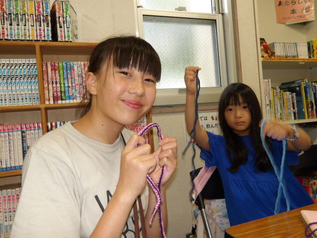 ひらま編み物ヤーンボ部の写真