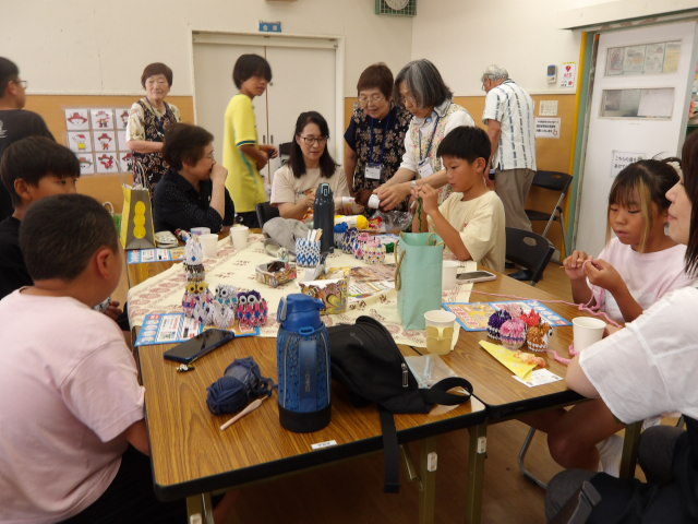編み物の写真