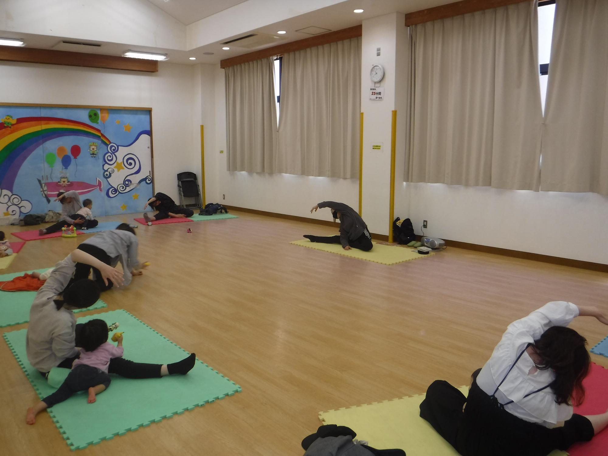 パパママ簡単ストレッチ体操